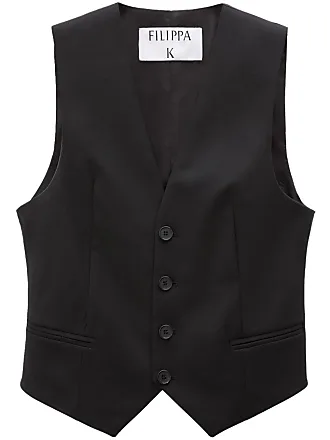 Alysi virgin-wool waistcoat - Black