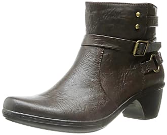 Easy Street Womens Carson Boot, Brown, 6.5 N US