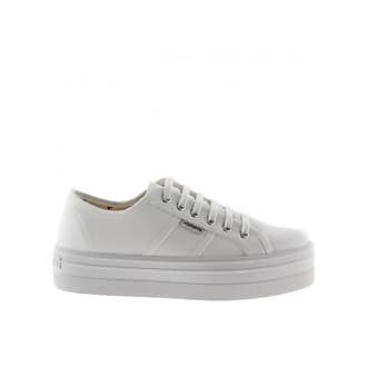 Taille: 42 EU grandes tailles Femme Blanc Baskets tribu toile Miinto Femme Chaussures Baskets 