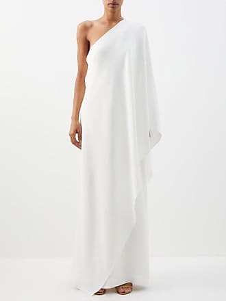 The Row Sparrow One-shoulder Silk Gown - Womens - Ivory