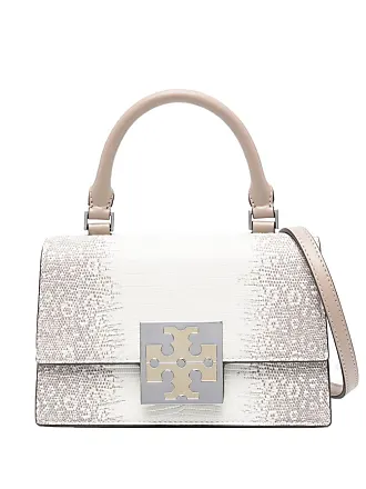 Buy Tory Burch Women's Robinson Small Top Handle Satchel, Grey Heron, One  Size at