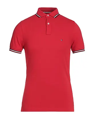 Men's Red Tommy Hilfiger Polo Shirts: 49 Items in Stock