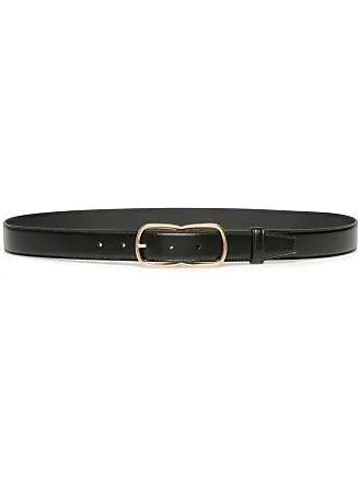 Bally adjustable fit leather belt - Black