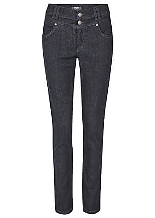 Damen Bekleidung Jeans Röhrenjeans ANGELS Denim Knöchellange skinny-jeans ornella button in Grün 
