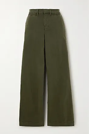 Damen-Stoffhosen in Grün von Frame | Stylight Denim