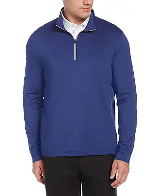 PGA TOUR Men's Standard Long Sleeve Ventilated Mock Neck, Caviar, Large :  : Clothing, Shoes & Accessories