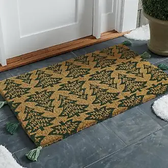 Memorial Day Door Mat Outdoor,Christmas Door Mat Front Door  Indoor,Anti-Slip Christmas Doormat,Christmas Welcome Mat,Christmas Jute Winter  Snow Christmas Tree Door Mat 