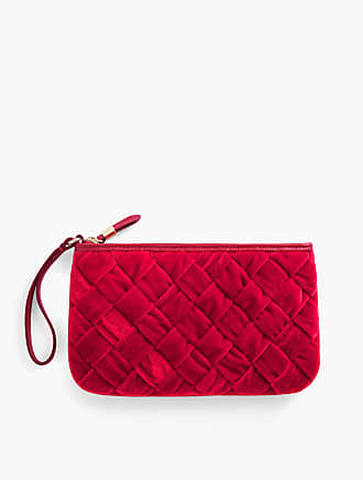 Auzeen woven velvet clutch