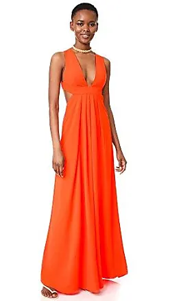 Jill jill stuart plunge neck clearance gown