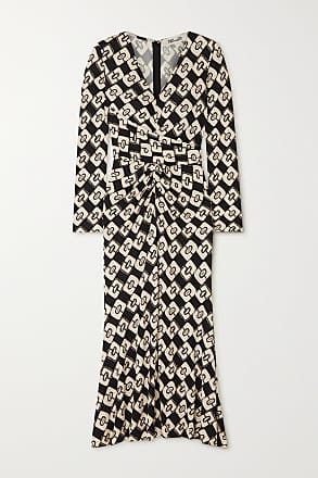 Mode Kleider Blusenkleider Diane von Furstenberg Blusenkleid schwarz-wei\u00df Casual-Look 