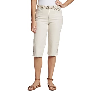 Gloria Vanderbilt Womens Mila Skimmer Shorts, Stonewood, 18W US