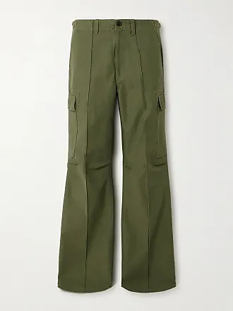 Daria Utility cropped cotton-blend poplin wide-leg pants