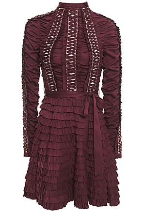 zimmermann wavelength fluted mini dress