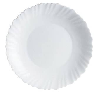 LUMINARC harena schwarz-Teller Diner Plate flache Platte 25 cm