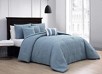 Geneva Home Fashion Yardley Comforter Set, Twin, Blue