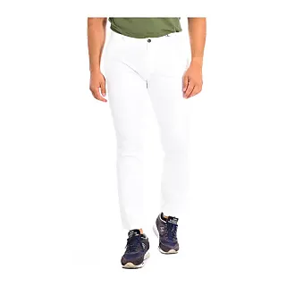 Pantalon en coton chino stretch slim pour homme Bleu marine La Martina