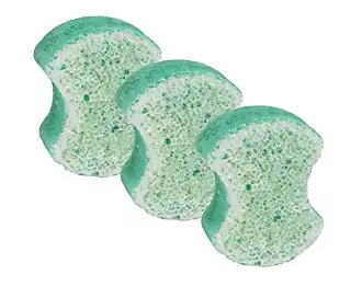 Spongeables Pedi Scrub Foot Buffer 20+, Citron Eucalyptus Aromatherapy,  2-Ounce (Pack of 3), PDB-1030-AMZ