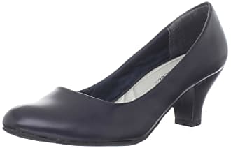 Easy Street Womens Fabulous Pump,Navy,8.5 WW US