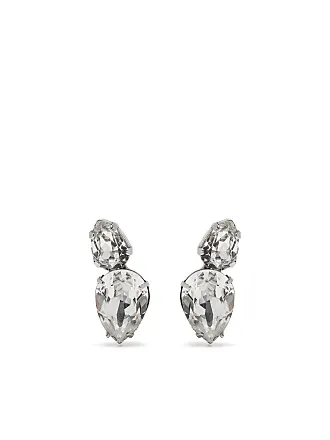 Jennifer BEHR Hailey Crystal-embellished Earrings - Silver