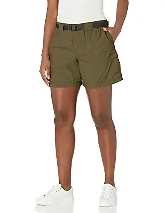 Women Combat Chino Cargo Shorts Knee Length Elastic Holiday Pants Plus Size  6-26