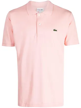 Lacoste L1212 Classic Pique Polo Shirt Reseda Pink XS at  Men's  Clothing store