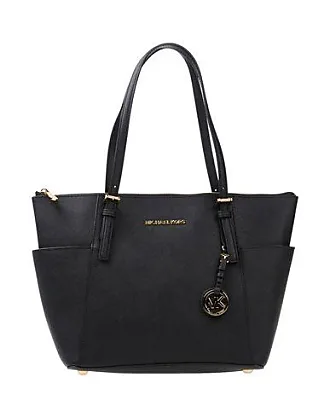 Michael kors black shiny on sale purse