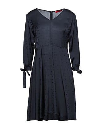 Mode Robes Robes chiffon Max & Co Robe chiffon noir motif de tache style d\u00e9contract\u00e9 