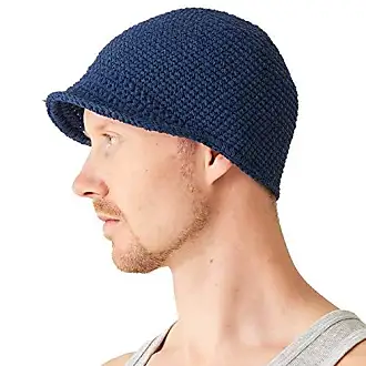 Chapeau Homme Kufi 100% Coton - Bonnet Priere Islamique Calot Crâne Ete en  Maille Crochet Beige : : Mode