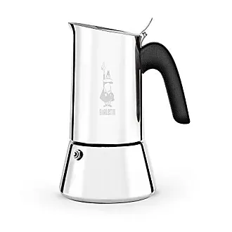 bonVIVO Intenca Stovetop Espresso Maker - Luxurious, Stainless Steel  Italian Coffee Maker for Camping or Home Use - Makes 6 Cups of Full-Bodied  Coffee