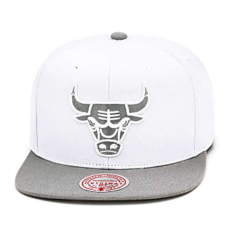 Men's Mitchell & Ness Heathered Gray Chicago Bulls 2.0 Snapback Hat