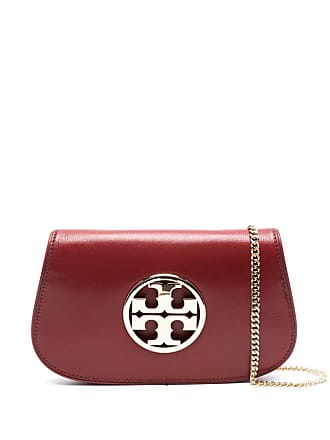 Tory Burch Robinson Quilted Leather Shoulder Bag in Bricklane