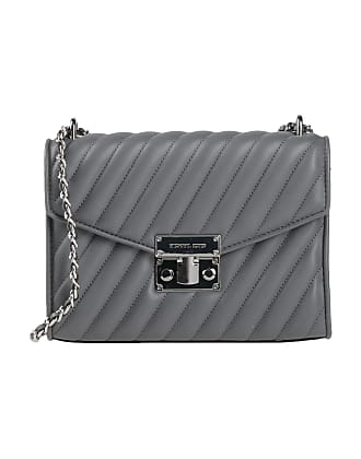 Michael Kors Stirling Small Quilted Padded Tote Bag - Grey