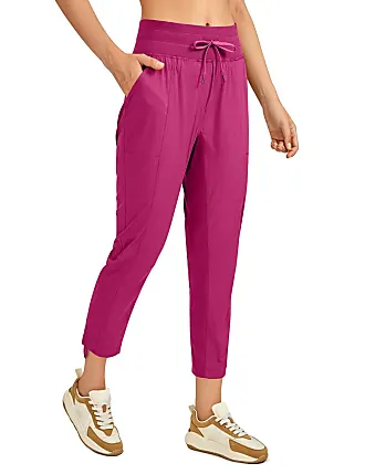 Sports Pants from CRZ YOGA for Women in Purple