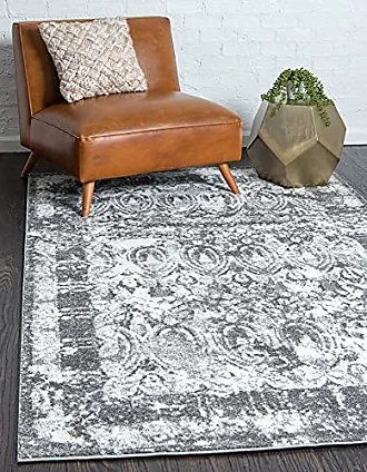 Unique Loom La Cabana Baracoa Rug Fume Gray/Brown 2' 7 x 10