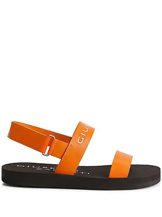 Giuseppe Zanotti Hollie crystal-embellished sandals - Orange