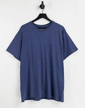 Brave Soul Oversized T-shirt in het Blauw voor heren Heren Kleding voor voor T-shirts voor Singlets 