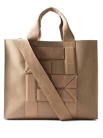 large FF jacquard fringed tote bag, FENDI