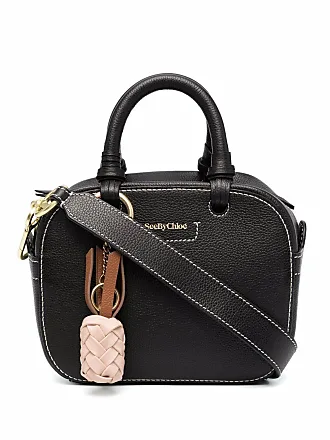 Chloé - Ring-embellished Leather Bag Strap Pink - Onesize