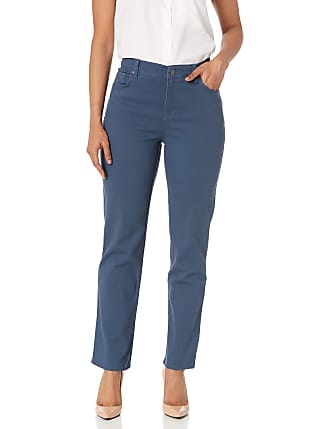 Gloria Vanderbilt Womens Amanda Taper Jeans, Stormy Clouds, 22 Plus