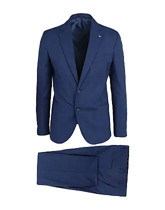 Single-breasted Mulish men's suit with trousers with tummy tuck
