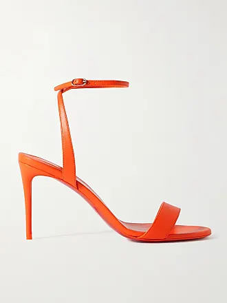 Buy online Orange Solid Slip On Stiletto Heel Sandal from heels for Women  by Mehnam for ₹999 at 73% off | 2024 Limeroad.com