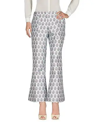 HIGH WAIST FLARED TROUSERS, Grey