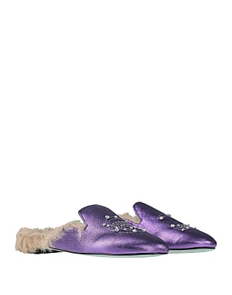 Emia Sabot violet style d\u00e9contract\u00e9 Chaussures Mules Sabots 