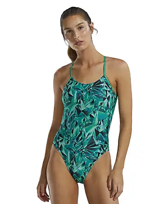 One piece swimsuit - strapless swimsuit - shiny green color – YaelAdmoni