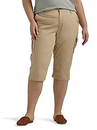 spants Women's Regular Fit Plain 3/4th Capri Pants