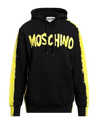 Moschino Hoodie With Logo in Black for Men