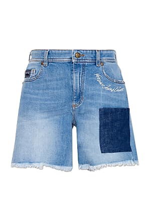 Versace Jeans Couture Denim Shorts Womens Blue