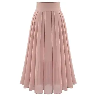 Gonna corta da donna in stile retrò, anni '50, rockabilly, gonna alta,  tutù, gonna in tulle, gonna, tutù, tutù, da donna, costume di carnevale,  abito in tulle, rosa intenso, XXL : 