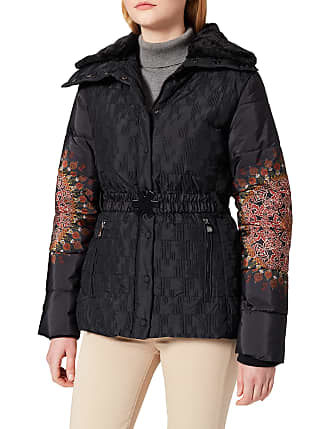 WOMEN FASHION Coats Combined Gray/Black 44                  EU Desigual Long coat discount 71% 
