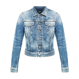 Manteau en jean Jean DSquared² en coloris Bleu Femme Vêtements Vestes Vestes rembourrées 